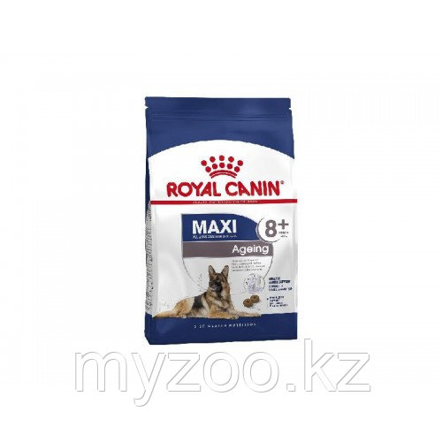 Корм для стареющих собак крупных пород Royal Canin MAXI AGEINC 8+15 kg.