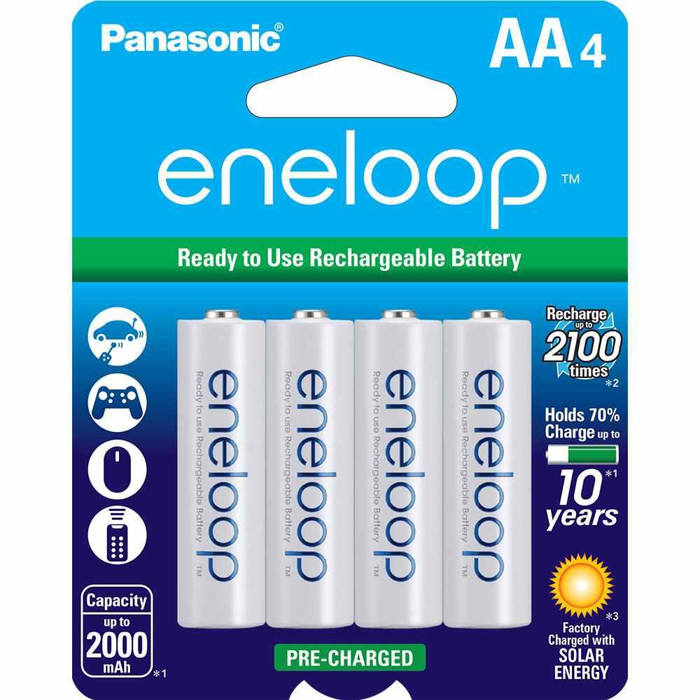 Аккумуляторы Panasonic Eneloop AA 2000 MHa - фото 1 - id-p67511371