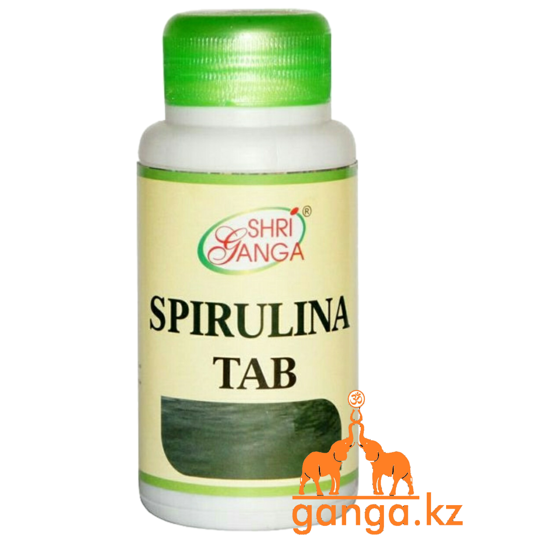 Спирулина Питание в одной таблетке (Spirulina SHRI GANGA), 60 таб.