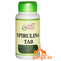 Спирулина Питание в одной таблетке (Spirulina SHRI GANGA), 60 таб.
