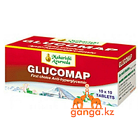 Глюкомап при сахарном диабете (Glucomap MAHARISHI AYURVEDA), 100 таб.