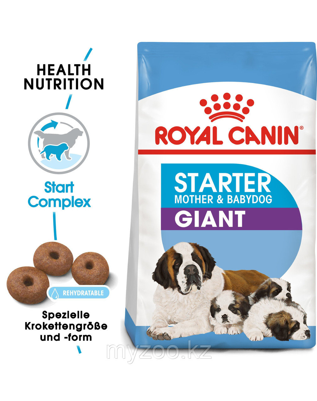 Корм для кормящих собак гигантских пород Royal Canin GIANT STARTER M&B 18 kg.