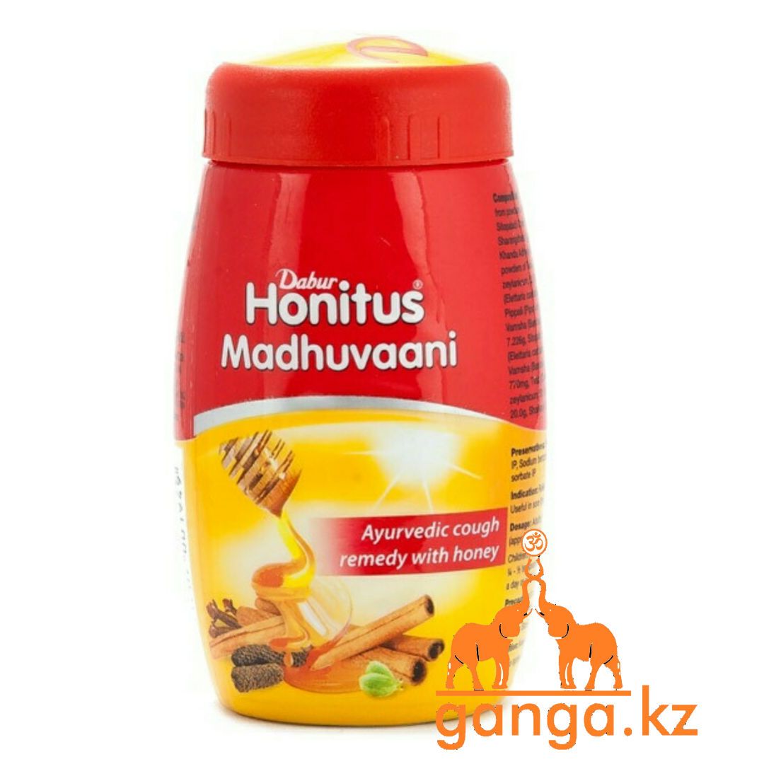 Мадхувани джем при простуде и кашле (Madhuvaani Honitus DAVUR), 150 г.