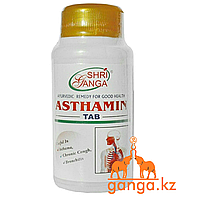 Астамин Здоровье и Очищение Легких (Asthamin SHRI GANGA), 100 таб.