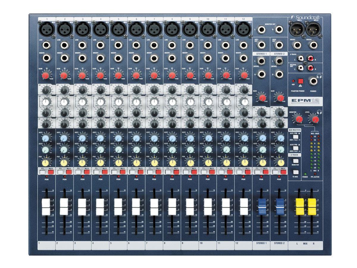Микшерный пульт пассивный Soundcraft EFX12