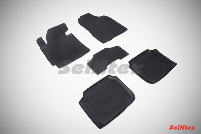 Резиновые коврики для Hyundai Elantra 2011-н.в., фото 2