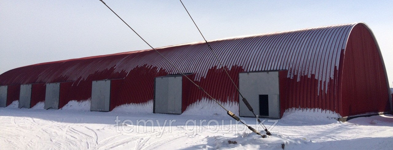 Ангары бескаркасные в Астане и по Казахстану - фото 1 - id-p895083