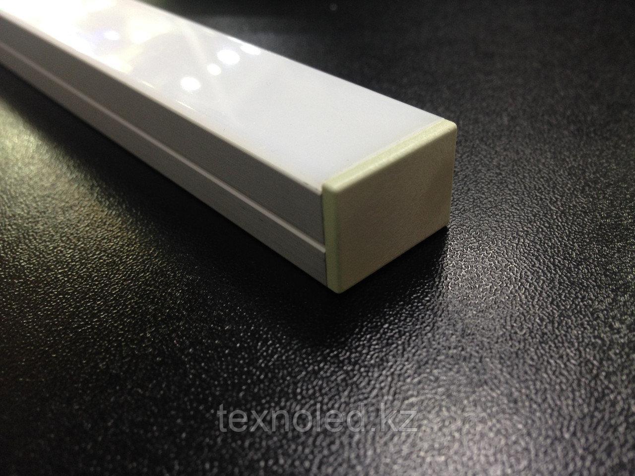Накладной 30*20 мм алюминиевый профиль для светодиодной ленты