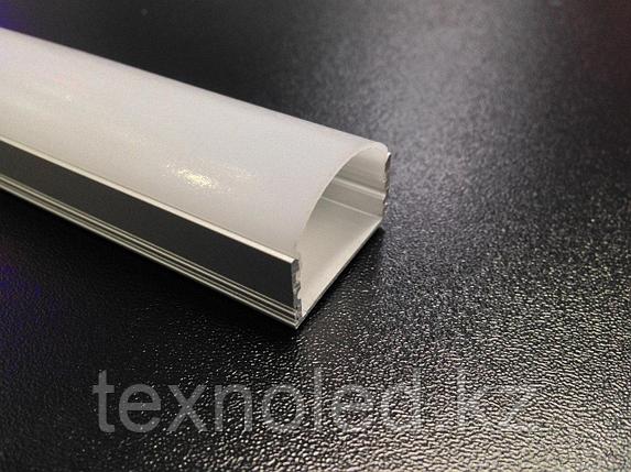 Накладной 25*12 мм алюминиевый профиль для светодиодной ленты, фото 2
