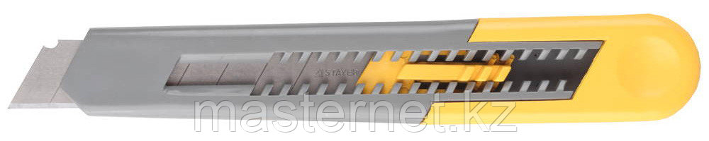 Нож STAYER "STANDARD" с сегментированным лезвием, инструментальная сталь, 18 мм - фото 1 - id-p64234446