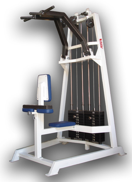 ТГ-053. Хаммер для спины - тяга сверху (2*70кг)