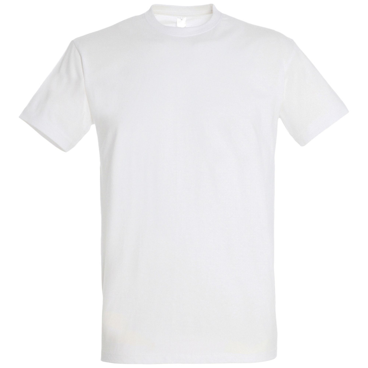 Oднотонная футболка | Белая | 160 гр. | S