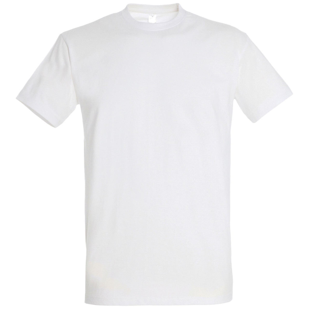 Oднотонная футболка Mustang, Белая 160 гр., XL, фото 1