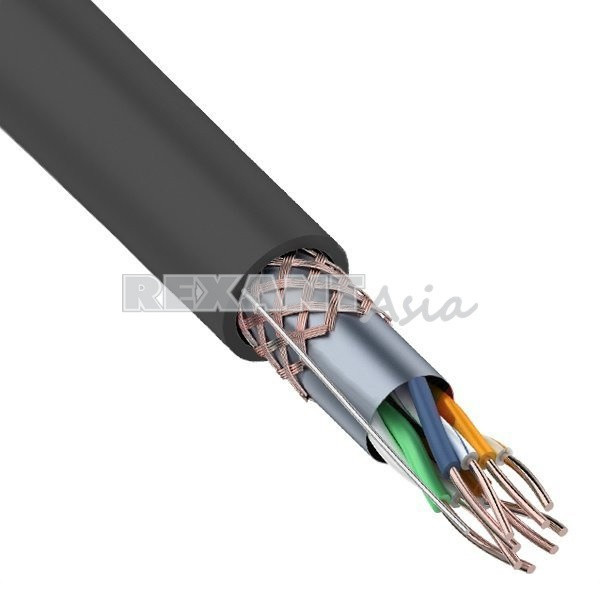 Кабель SFTP REXANT 4PR 24AWG CAT5e наружный бухта 305 м ( 01-0344 )