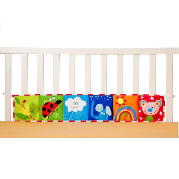 Taf Toys Таф Тойс Развивающая книжка с клипсами в ассортименте