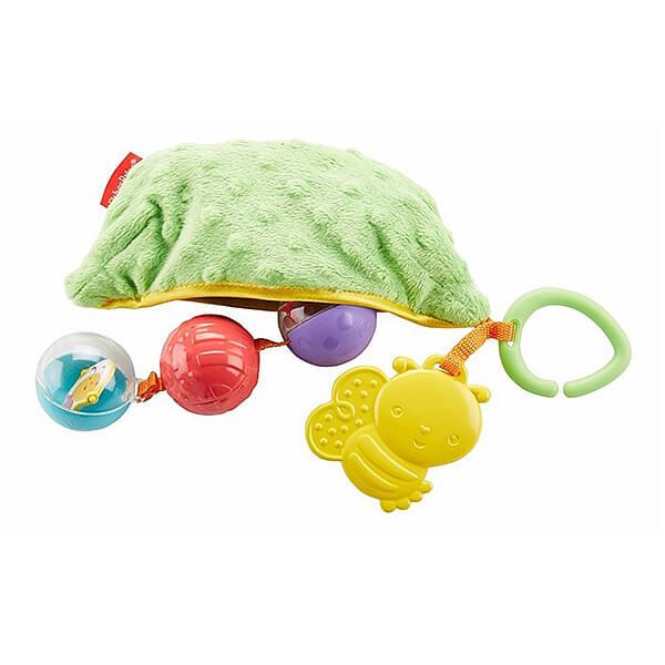 Mattel Fisher-Price  Фишер Прайс Плюшевая игрушка-погремушка "Горошек"