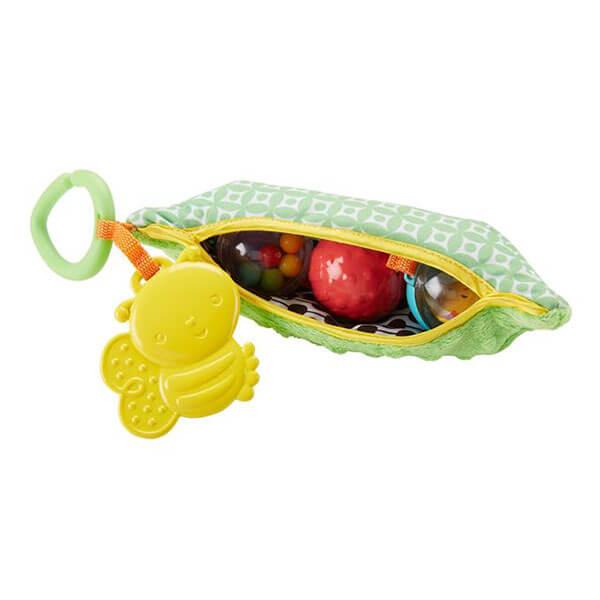 Mattel Fisher-Price  Фишер Прайс Плюшевая игрушка-погремушка "Горошек"