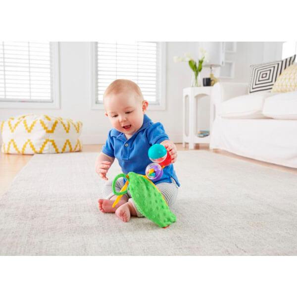 Mattel Fisher-Price  Фишер Прайс Плюшевая игрушка-погремушка "Горошек"