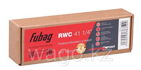 Пневмогайковерт угловой, RWC 41 1/4"FUBAG, 41Нм, фото 2