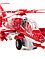 Технопарк Металлическая инерционная модель вертолет "Пожарная служба" (свет, звук), фото 3