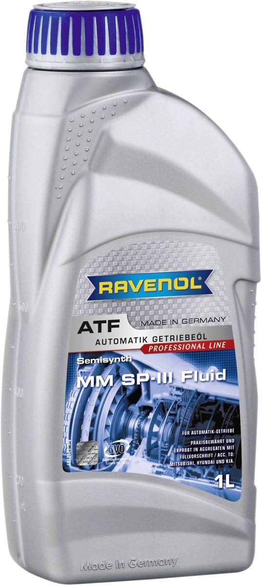 Трансмиссионное масло для АКПП - RAVENOL MM SP-III Fluid 1 литр - фото 1 - id-p67594378