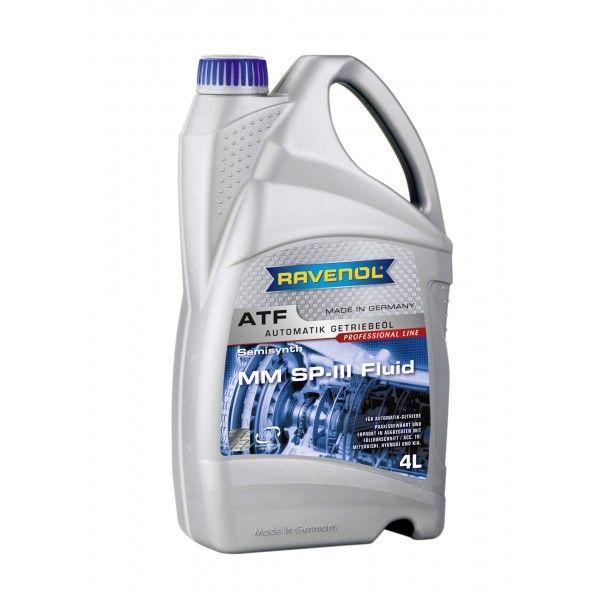 Трансмиссионное масло для АКПП - RAVENOL MM SP-III Fluid 4 литра