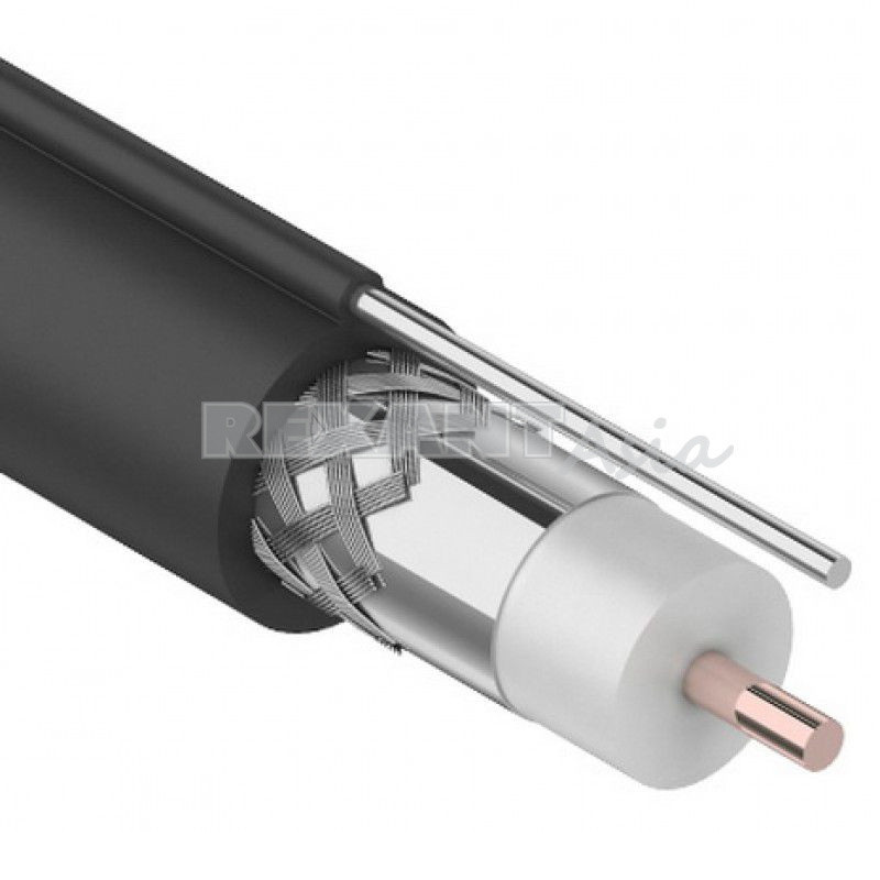 Кабель RG-11U REXANT 75 Ом 83% черный OUTDOOR бухта 305 м ( 01-3011 )