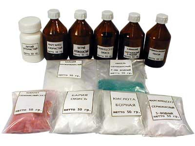 Наборы химических реактивов: (id 5480247)