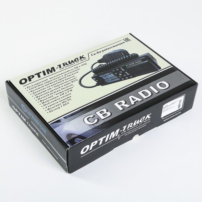 Радиостанция Optim-TRUCK, CB, 4Вт, 40 каналов