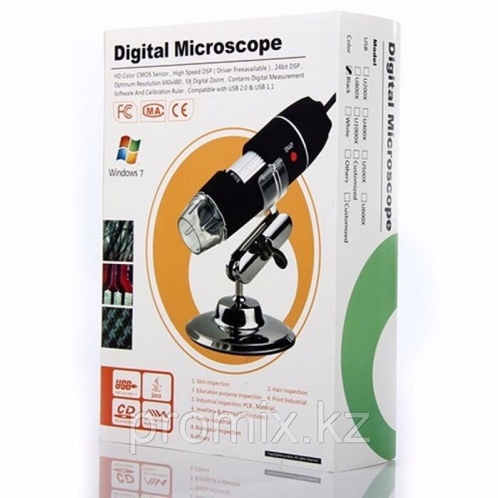 USB цифровой микроскоп 2.0 мп 500x - фото 5 - id-p67614067