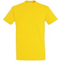 Oднотонная футболка | Желтая | 160 гр. | S