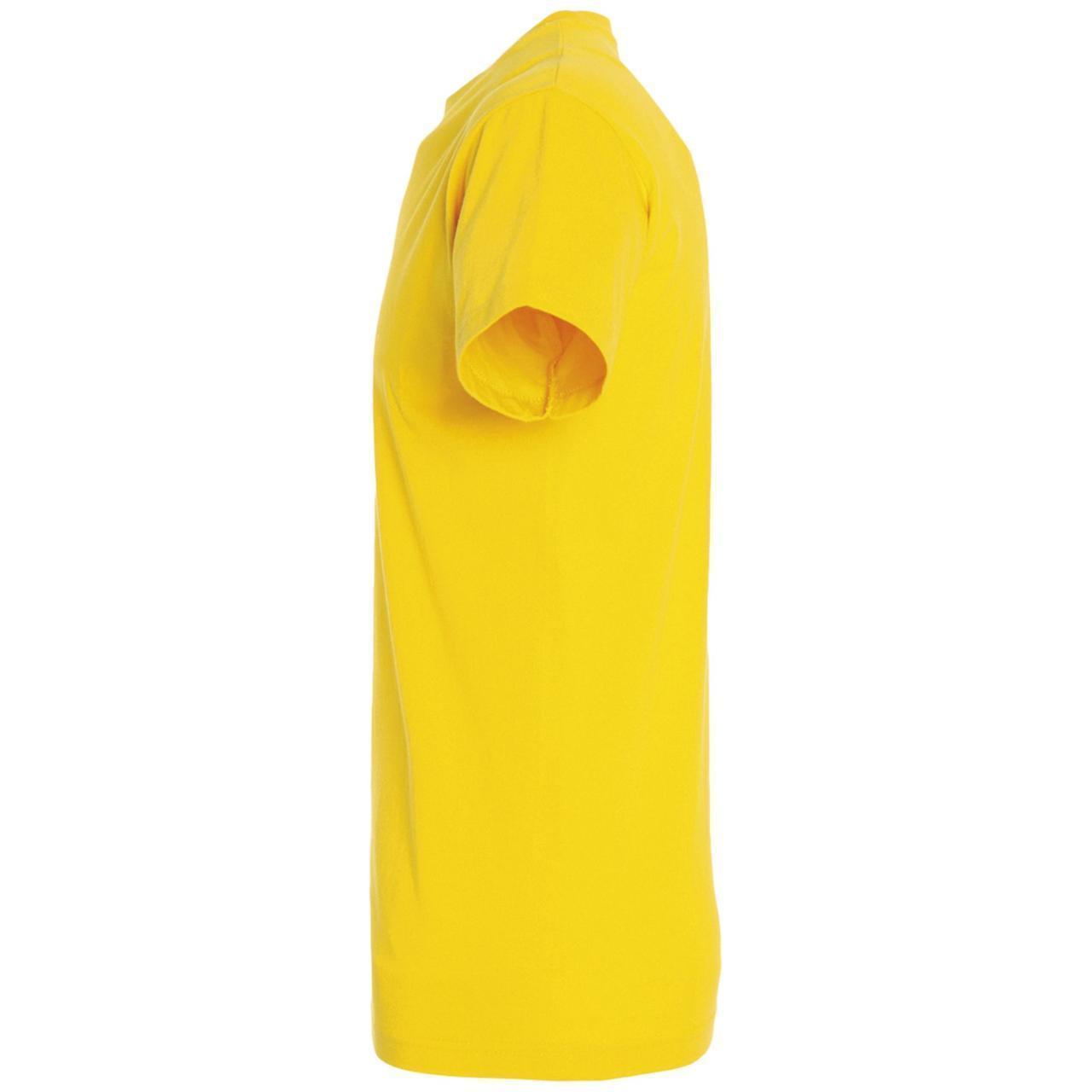 Oднотонная футболка | Желтая | 160 гр. | 2XL - фото 2 - id-p67616180