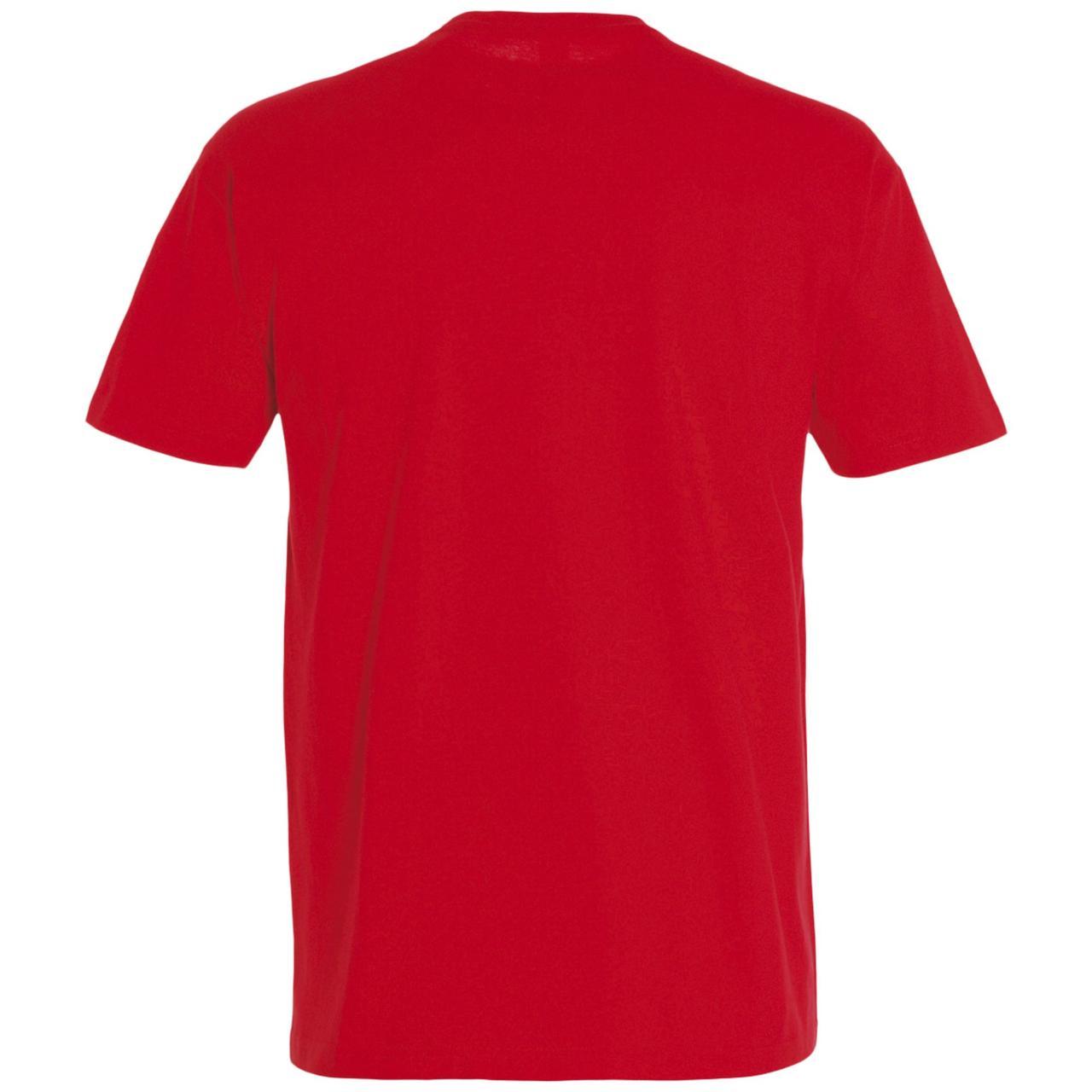 Oднотонная футболка | Красная | 160 гр. | S - фото 2 - id-p67616186