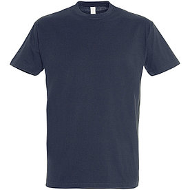 Oднотонная футболка | Темно-синяя | 160 гр. | XS