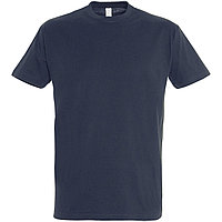 Oднотонная футболка | Темно-синяя | 160 гр. | L