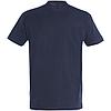 Oднотонная футболка | Темно-синяя | 160 гр. | 2XL, фото 2