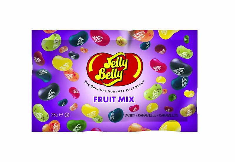 Jelly belly Fruit Mix фруктовый микс 28гр  (30шт в упак)
