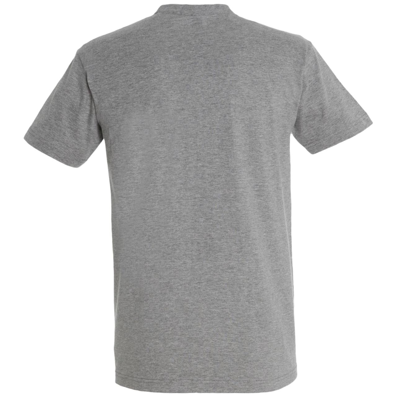 Oднотонная футболка | Серый меланж | 160 гр. | XS - фото 2 - id-p67616263