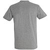 Oднотонная футболка | Серый меланж | 160 гр. | 2XL, фото 2