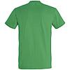 Oднотонная футболка | Зеленая | 160 гр. | L, фото 2