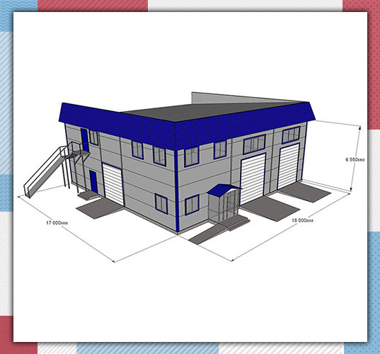 Автомойка из сэндвич панелей - фото 1 - id-p60716857