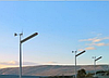 Уличные фонари  на солнечной панели с Ветрогенратором, фото 4