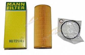 Масляный фильтр MANN HU721/4х BMW E46/E61/E65/E90/X3/X5/X6 2.5D-3.5D 03>