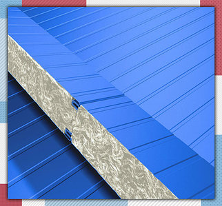 Стеновые сэндвич-панели 200 мм