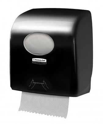 7956 Aquarius Slimroll диспенсер для рулонных бумажных полотенец чёрный Kimberly Clark Professional, фото 2