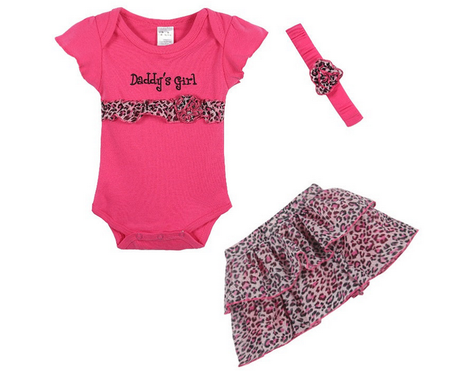 Нарядный костюм-тройка для девочки, Daddy's Girl, 18-24 мес