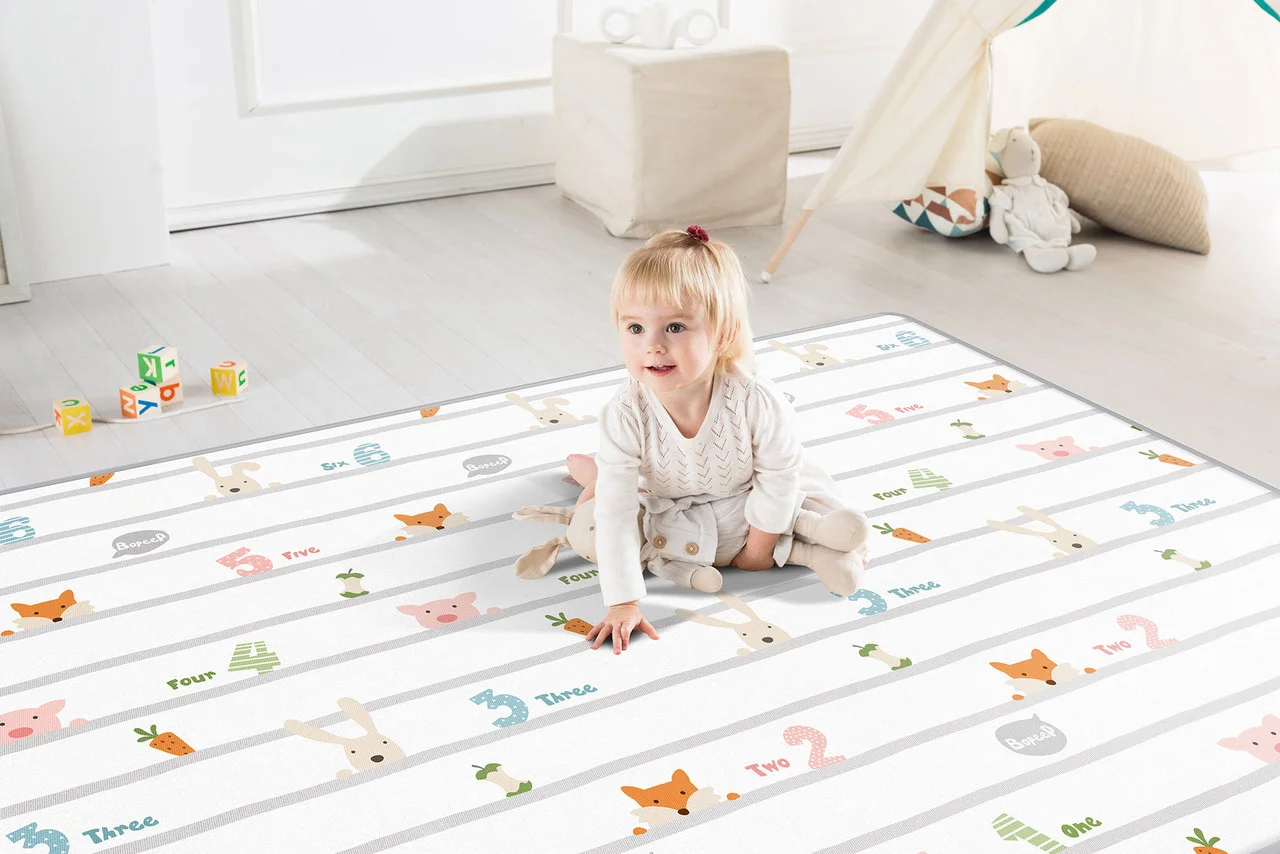 Детский коврик Parklon Silky 230*140*1.2см Игры в прятки