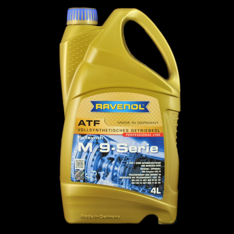 Ravenol ATF M 9-Serie Трансмиссионная гидравлическая жидкость для 7-ступенчатых АКПП Mercedes 4L