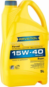 RAVENOL Formel Super SAE 15W-40 Минеральное моторное масло 5L