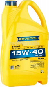 RAVENOL Formel Super SAE 15W-40 Минеральное моторное масло 5L - фото 1 - id-p67620019